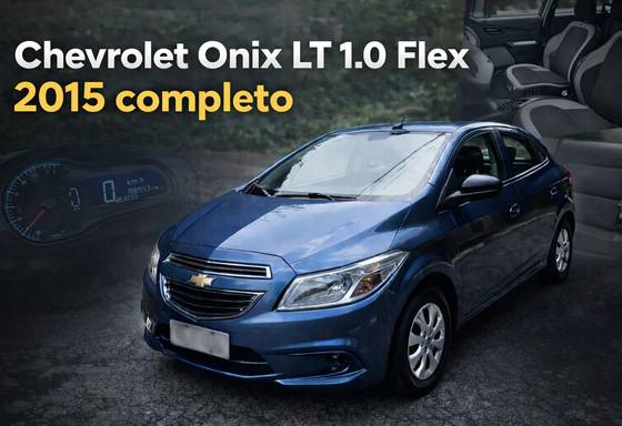CHEVROLET ONIX 1.0 MPFI LT 8V FLEX 4P MANUAL CHEVROLET ONIX 1.0 MPFI LT 8V FLEX 4P MANUAL